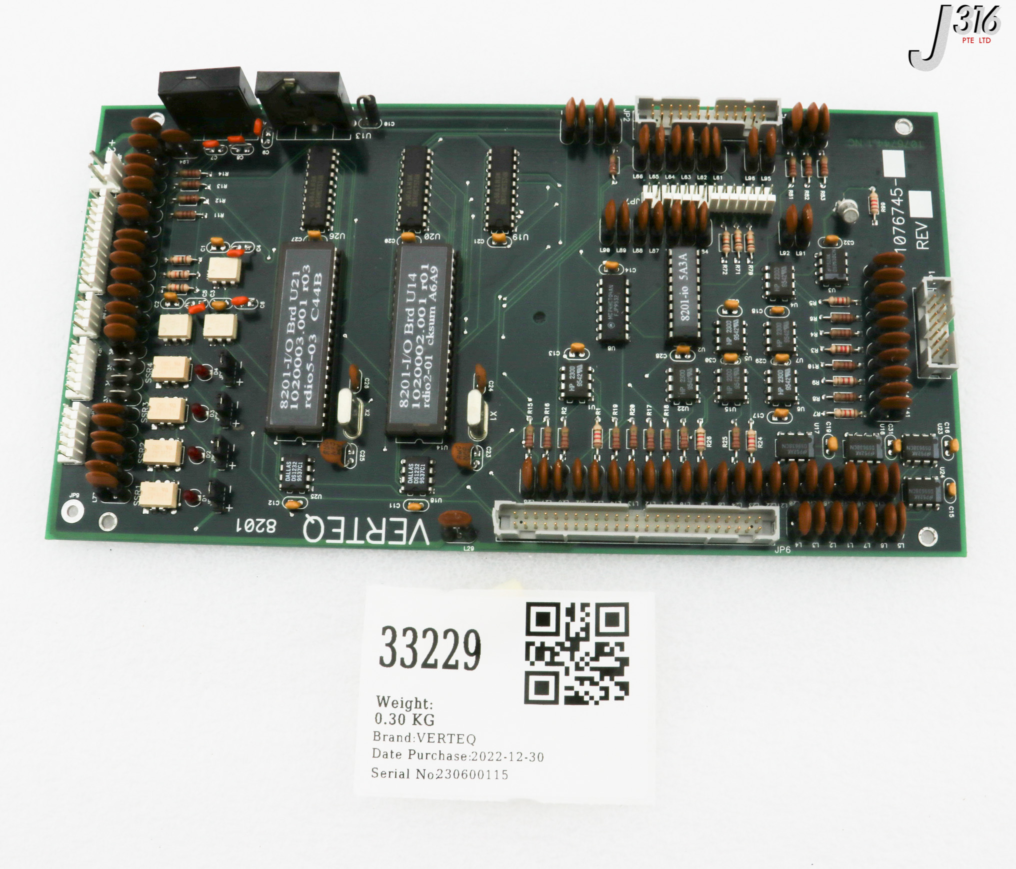 33229 VERTEQ PCB ASSY, 8201 1076745 | eBay